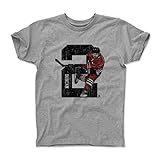 500レベルのダンカンキースユース&キッズTシャツ – シカゴHockeyファンギアNHLの公式ライセンス選手Association – Duncan Keithスケッチ2 K