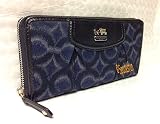 コーチ 財布 Coach 48666 Madison Op Art Ikat Accordion Zip Around Wallet [並行輸入品]