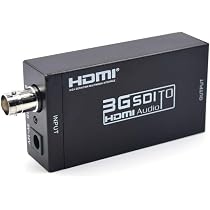Amazon.co.jp: Excelvan HDV-S008 MINI 3G-SDI/HD-SDI/SD-SDI to HDMI