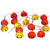 HiCollie LEDライト パンプキン パンプキンライト ハロウィン ストリングライト カボチャライト ガーデン バー 装飾　ハロウィン飾り ハロウィン電飾 ホーム装飾 パーティー　クリスマス 屋