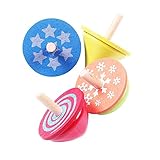 Demiawaking　かわいい幼児・子供 教育教材　カラフルなジャイロ・ 木のおもちゃ　啓蒙教育