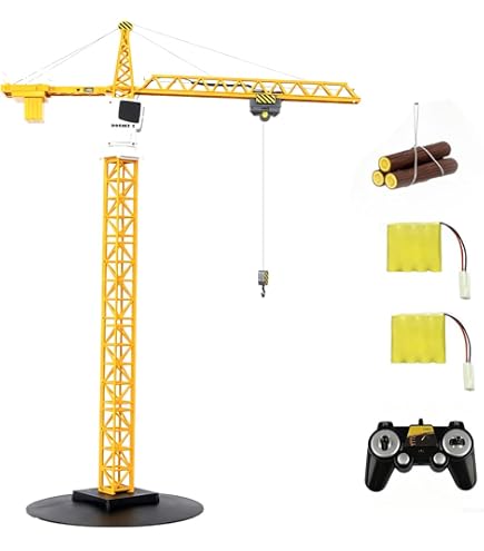 Amazon.co.jp: ラジコンカー、タワークレーンモデル玩具ラジコンカー