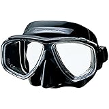 TUSA スプレンダイブII マスク M-7500QB BK(ブラックシリコン)