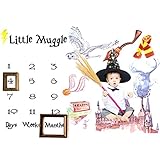 JlRqY Baby Monthlyマイルストーン毛布新生児月間Personalizedフォト写真小道具Shoots Backdrop for Boys Girls