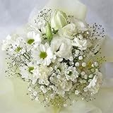 【お供えに】そのまま飾れるブーケ (ホワイト)