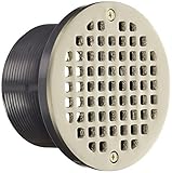 Jones Stephens D6084NP 3-1/2-Inch PVC Spud with 5-Inch Pearl Nickel Strainer [並行輸入品]