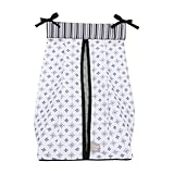 Trend Lab Medallions Diaper Stacker, Black/White by Trend Lab [並行輸入品]