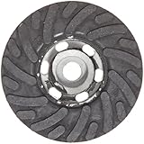Merit MP-450 4-1/2 Diameter Spiral Cool Back-Up Pad for Quick-Change Resin Fiber Sanding Disc (Pack 