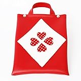 TEES FACTORY 国産 PVC レザー おしり 拭き ウェット ティッシュ ケース PEACH レッド