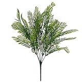 asiproper人工葉植物フェイクVividプラスチックPersian Grass Fernホームインテリア