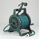 三洋化成　ロゼットホースリール20ｍ　RR4-ST20M グリーン