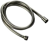 Delta Faucet U495D-SS60-PK Universal Showering Components Stretchable Metal Hose, Stainless [並行輸入品]