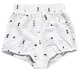 Plus Nao(プラスナオ) ブルマパンツ ブルマーパンツ かぼちゃパンツ ベビーパンツ ショートパンツ ショーパン 半パン 短パン バルーンパン 100 三角ホワイト