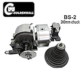 BS-2 Universal Dividing Head Semi Universal Milling Set With 200mm 3-jaw chuck with Hanging wheel