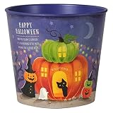 GREENHOUSE ハロウィン HWデザインプラポット ラウンド S ハロウィンフェスティバル HW315-C-PU