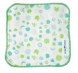 candy fruit ガーゼパイルミニハンカチ　グリーン