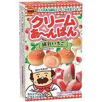 Amazon | ブルボン クリームあ～んぱん練乳いちご 38g 10コ入り