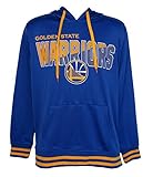 Golden State Warriors大人ミディアムフード付きスウェットシャツチームカラー