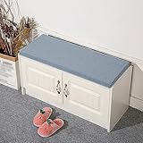 ｍｏｎｇｄｏｄｏ ソファパッド 長座布団 もちもち リネン クッション ふわふわ チェアクッション 通気 座布団 フロアクッション 厚手 30*70*3cm シートクッション カラー9 滑り止め 長方形 快適 オールシーズン なめらか 座布団 おしゃれ 洗える ウォッシャブル 無地