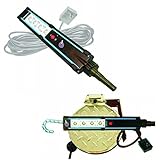 Cliplight 223312 Hemitech 3 LED Light Reel with 40' 18/2 SJTOW Cable and Adjustable Cord Stop [並行輸入品