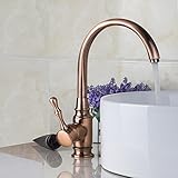 Yanksmartキッチンシンク蛇口アンティーク銅Swivel &バスルーム盆地ミキサータップau-70120