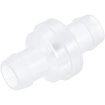 Amazon.co.jp: uxcell 逆止弁 一方向インラインホースコネクタ