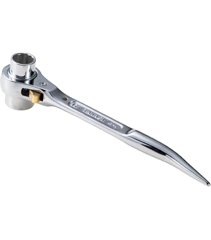 TOP ALC用ラチェットレンチ RM-17×19BL 2個 Amazon | トップ (TOP) ラチェットレンチ ALC用 17x19㎜ バール付 ※2個