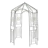 アーチ パーゴラ 鉄製ガーデンガゼボ 1個 国華園