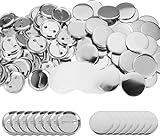 缶バッチマシーン素材 58mm 缶バッヂ製造 金属バッジ素材 缶バッヂ ボタンバッジ ワッシャー付き (金属製)