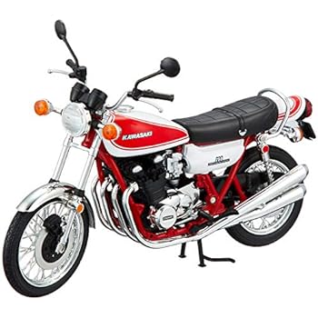 スカイネット 1/12 完成品バイク カワサキ 750RS (Z2) 赤白カラー