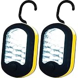 Stalwart 2 Piece Set of LED Work Lights with Magnet Back [並行輸入品]