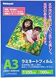 ナカバヤシ ラミネートフィルム 100枚入 303×426mm A3 LPR-A3E2