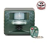 SEICOSY 超音波撃退装置 動物撃退器 害獣撃退 超音波 害獣 害鳥（ 猫、犬、ネズミ、キツネ、ハト、カラス、コウモリ、げっ歯類など）