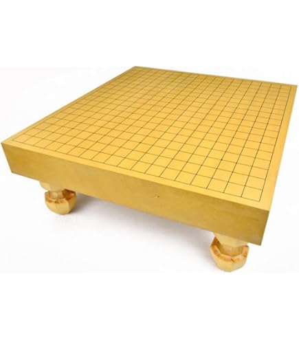 Amazon | 囲碁盤 新榧(かや) 2寸足付接合碁盤 竹 | 囲碁 | おもちゃ