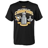 NHL Pittsburgh Penguins Boys – Big Trophy Face OffショートスリーブTシャツ、ブラック、S ( 8 )