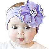 Susenstone?Lovely Unusal Cotton Girls Baby Flower Headband Hairband Headwear Elastic by Susenstone?6