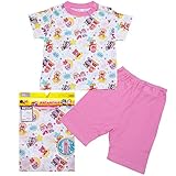 アンパンマン メッシュトップス 総柄 半袖パジャマ ANPANMAN 男の子 女の子 j-sa2659 100cm ピンク