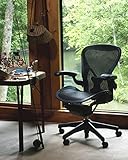 アーロンチェア ポスチャーフィットフル装備 グラファイト/クラシック Bサイズ AE113AWBPJG1BBBK3D01