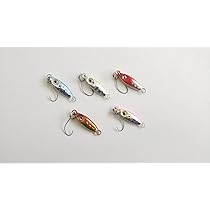 Amazon.co.jp: マイクロジグ メタルジグ 3g 5色セット 遠投 メバリング