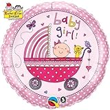 Baby GirlベビーカーRachel Ellen Qualatex 9 " Mini Foil Balloon on Stick