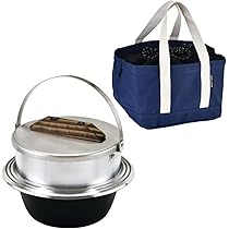 Amazon.co.jp: ユニフレーム キャンプ 羽釜 5合 炊き＆羽釜 袋 5