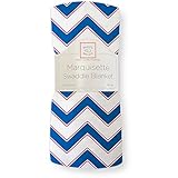 スワドルデザインズ SwaddleDesigns マーキゼットおくるみ SD-450TB シェブロン Lt True Blue/Red