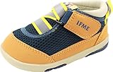 (イフミー) IFME 22-4700 キッズ ベビー ローカット スニーカー (14.0cm, NAVY)