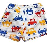 (ミキハウス)MIKIHOUSE　ベビースイムおむつパンツ(水着) フリー(80-90cm) ブルー（15）
