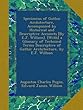 Specimens of Gothic Architecture, Accompanied by Historical and Descriptive Accounts [By E.J. Willson]. [With] a Glossary of Technical Terms Descriptive of Gothic Architecture, by E.J. Willson