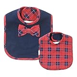 (チャックル) chuckle *ボンシュシュ*リボン付きチェック柄リバーシブルスタイ レッド サイズなし P8515-00-21