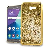 Samsung J7(2017) J7 Perx J7 Prime J727 Galaxy Halo Luxury Sparkling CHROME Glitter Motion Case for A