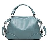 LMD レディースバッグ ショルダー 欧米風 斜めがけ 手提げ 人気 トートバッグ おしゃれ 通勤 女性用 全4色 (Blueblue)