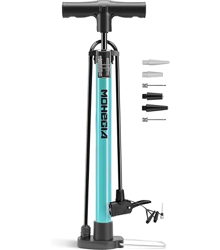 Amazon | MOHEGIA 自転車 空気入れ 軽量 折りたたみ：自転車ポンプ