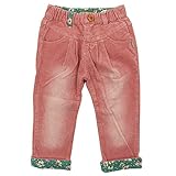 SCHNEE(スネー) ストレッチ別珍ロールアップパンツ 110cm/ピンク NO.F-641485